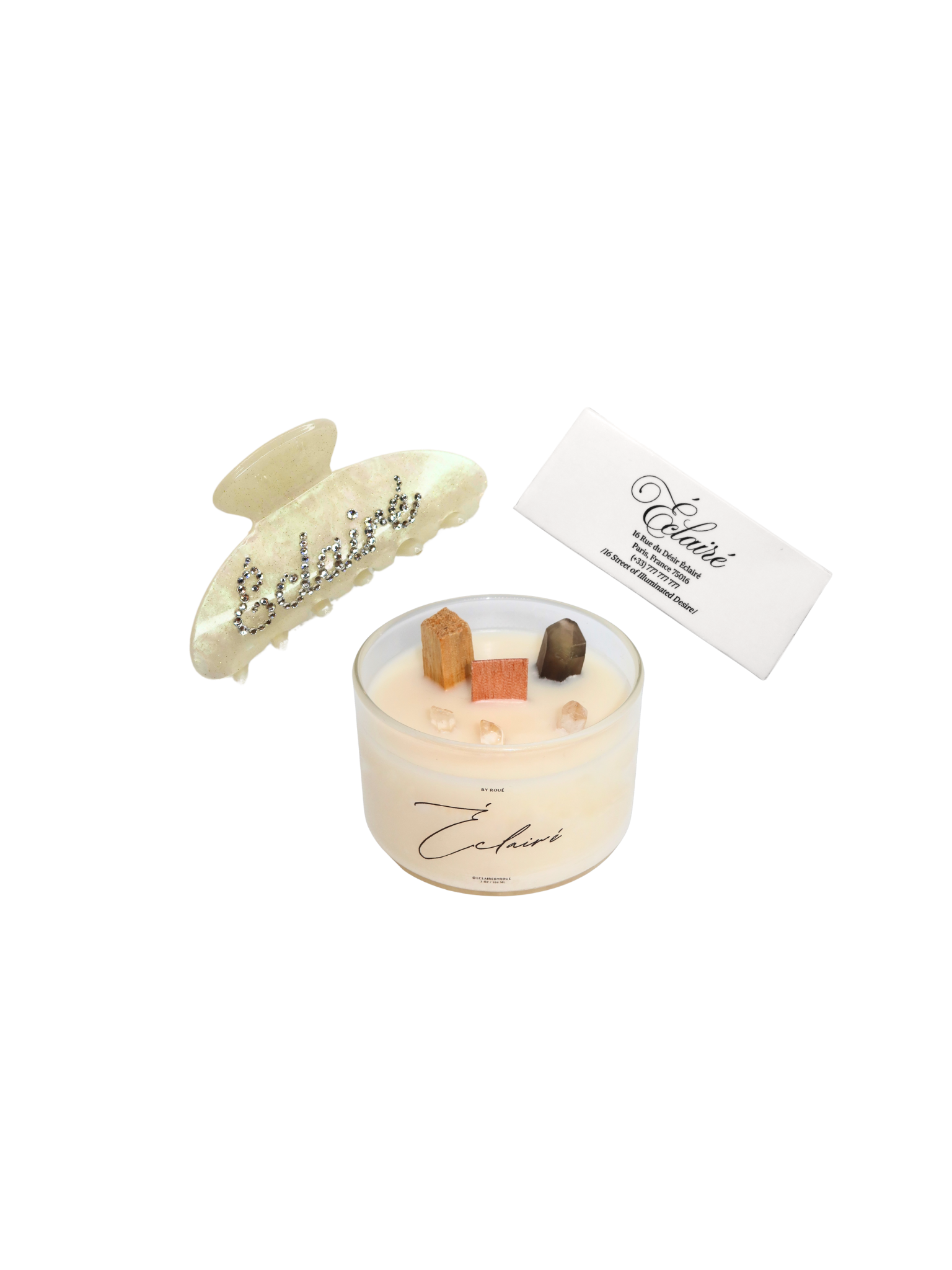 The RÊVE DE TRANQUILLITÉ CRYSTAL candle bundle
