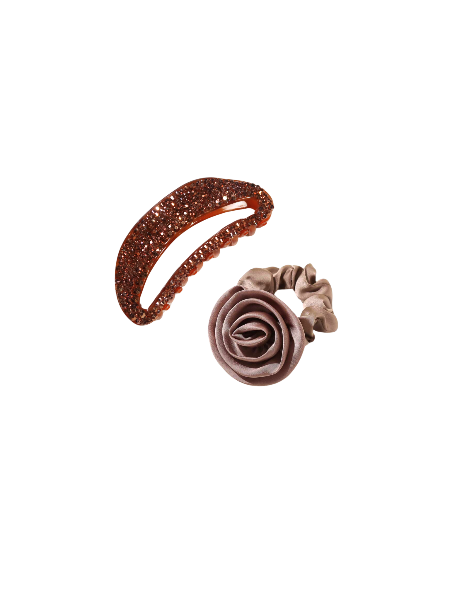 LIMITED CARAMEL LUMIÈRE CLIP & ROSETTE SET