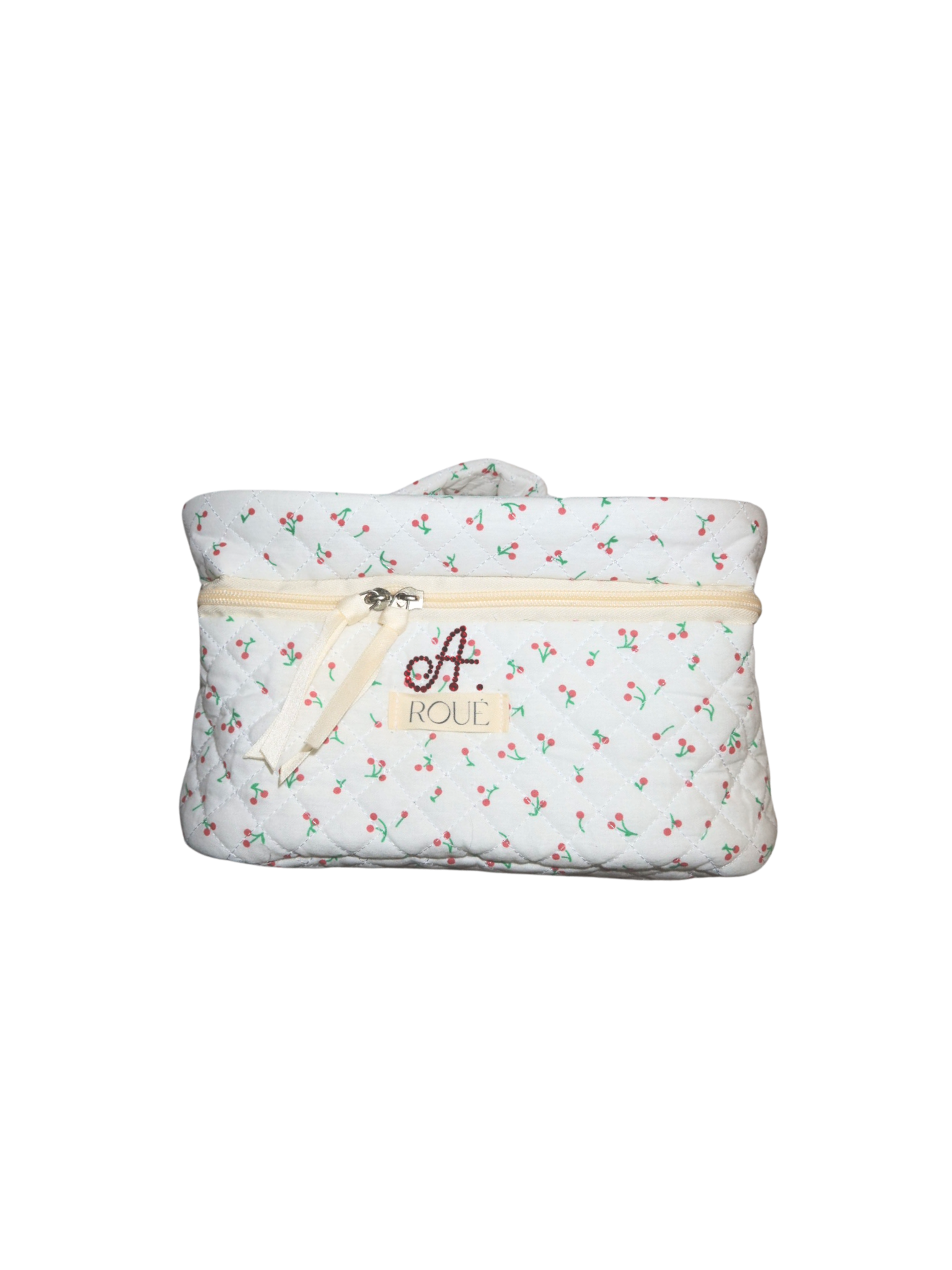 CUSTOM XLARGE WHIPPED CREAM & CHERRIES TOILETRY BAG