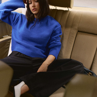 BLUE WOOL SWEATER