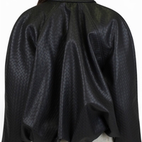 SIENA WOVEN LEATHER JACKET
