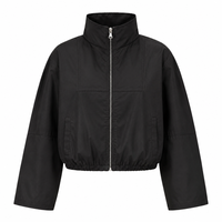LUNA BOMBER IN BLACK