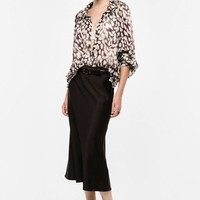 SATINMIDI SKIRT