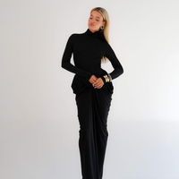 BLACK MAXI DRESS