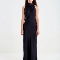 Satin Maxi Dress