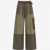 TWO-TONE CARGO PANTS