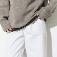 RELAXED KNIT SWEATER IN GREY