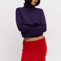 VIOLET PURPLE KNIT CARDIGAN
