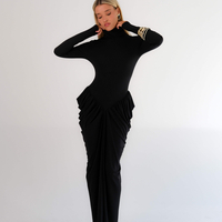 BLACK MAXI DRESS