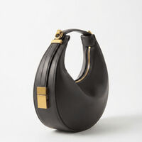 MINI HOBO BAG IN BLACK