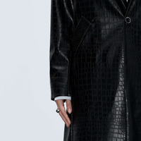 CROCO BLACK COAT