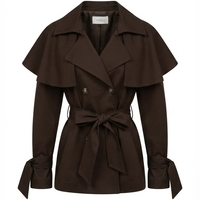 VICOLO TRENCH IN BROWN