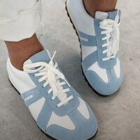 SKY BLUE RETRO SNEAKERS