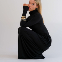 BLACK MAXI DRESS