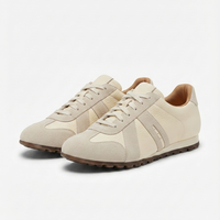 BEIGE RETRO SNEAKERS