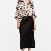 SATINMIDI SKIRT