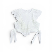 WHITE CROP TOP
