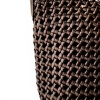 BUCKET BAG IN BROWN