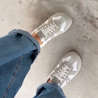 LIGHT GREY RETRO SNEAKERS