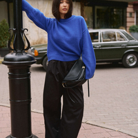BLUE WOOL SWEATER