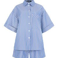 BLUE STRIPED SET