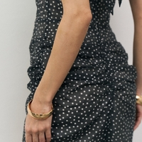 POLKA DOT MINI DRESS