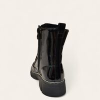 Детски боти в черен цвят с лачено покритие W585016 black