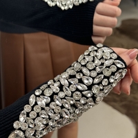 Блуза Crystal Elegance-черно