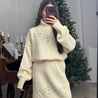 Плетен комплект Cozy Chic-екрю