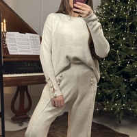 Женски комплект Pearl Touch-бежово