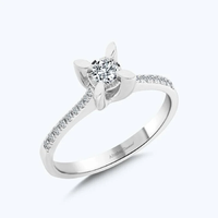 0.23 к Пръстен с диаманти