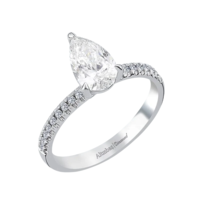 1.12 ct Investment emerald cut diamond ring