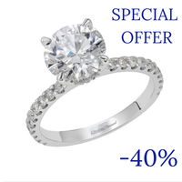 3.47 ct Investment diamond ring
