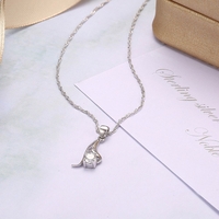 Сребърно колие Swarovski Crystals | колекция Delicate Silver | 2700000027226