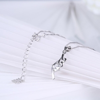 Сребърно колие Swarovski Crystals 2700000028094 | колекция Delicate Silver