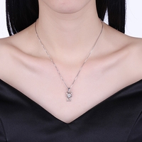 Сребърно колие Swarovski Crystals | колекция Delicate Silver | 2700000027264