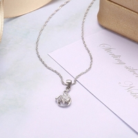 Сребърно колие Swarovski Crystals | колекция Delicate Silver | 2700000027257