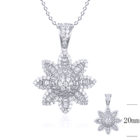 Сребърен комплект Цветя | Колекция Silver Premium