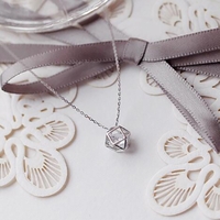 Сребърно колие Swarovski Crystals 2700000027752 | колекция Delicate Silver