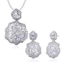 Сребърен комплект Абстракция | Колекция Silver Premium