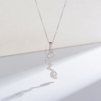 Нежно сребърно колие Love | колекция Delicate Silver