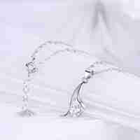 Сребърно колие Swarovski Crystals | колекция Delicate Silver | 2700000027226