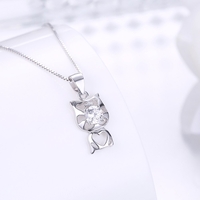 Сребърно колие Swarovski Crystals | колекция Delicate Silver | 2700000027264