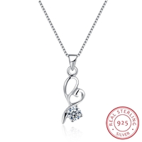 Сребърно колие Swarovski Crystals 2700000027196 | колекция Delicate Silver