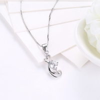 Сребърно колие Swarovski Crystals | колекция Delicate Silver | 2700000027219