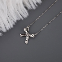 Сребърно колие Панделка | колекция Delicate Silver