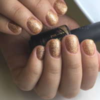 Гел лак Luxio Rose Gold 800