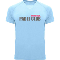 PADEL T-SHIRT I SUPER RICH. X PADEL CLUB
