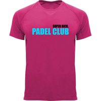 PADEL T-SHIRT I SUPER RICH. X PADEL CLUB