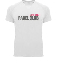 PADEL T-SHIRT I SUPER RICH. X PADEL CLUB
